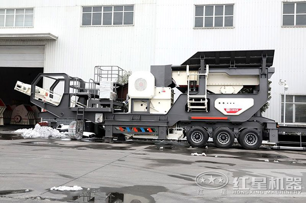 小型車式流動石子粉碎機，小巧輕便但不失專業(yè)
