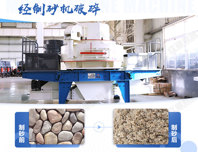 制砂機(jī)的沙子質(zhì)量如何？能否用于混凝土路面？